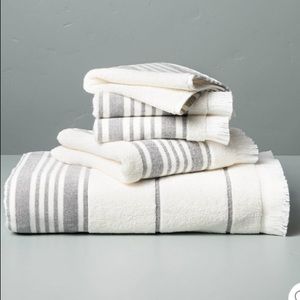 Magnolia Hearth & Hand Bath Towel and Matching Hand Towel Set